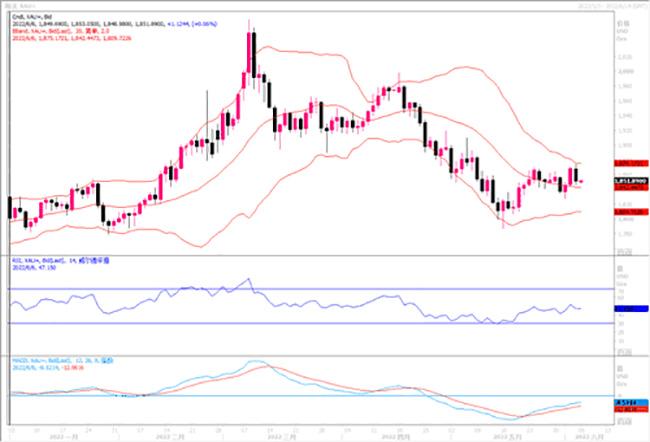 黄金市场分析：美非农就业数据高于预期 金价高位回落维持震荡