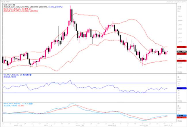 黄金市场分析：各国央行紧跟加息步伐 金价谨慎保持震荡走势